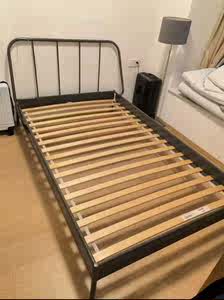 宜家单人床、科帕达单人床、带宜家床垫一套、尺寸1.2*2米、