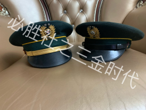 韩军原品,韩国士官大檐帽,陆君尉官大檐帽,韩军大檐帽,老款的
