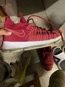 nike kd9 杜兰特9代战靴 骚粉乳腺癌配色 43码