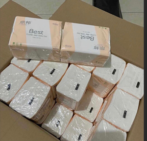 冬蛰名品淘宝包邮10包丽邦生活系列抽纸4层300张