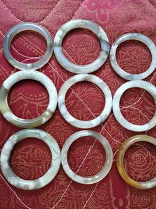 天然水晶七彩虹蓝紫色萤石单多圈手链碧玺旺夫暖宫石luiyufei