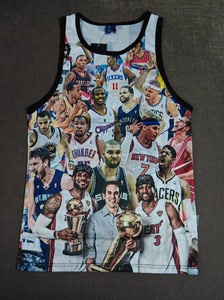 超帅nba篮球全明星球衣周边詹姆斯韦德库里杜兰特邓肯安东尼热