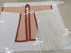 19,玺儿制作复原宋制褙子汉服玉帛云礼宋裤传统汉服女装