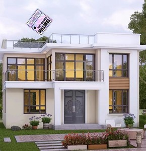 二层平顶农村别墅图纸