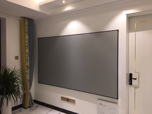 黑晶抗光幕布散幕