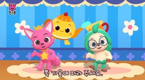 碰碰狐 儿童韩语启蒙儿歌片光盘碟片DVD