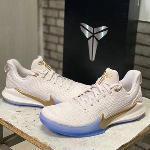 科比曼巴精神5代白金运动鞋男款防滑耐磨篮球鞋透气毒液kb5战