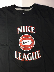 耐高 耐克高中篮球联赛t恤耐高联赛赞助,老款logot恤,一