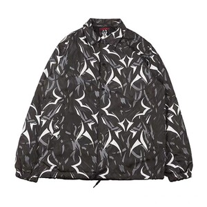 clot 17ss 黑荆棘双面穿教练夹克棉服