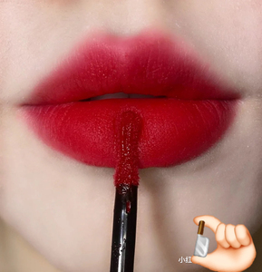 mac唇釉987正品,送专柜赠品粉底液小样.