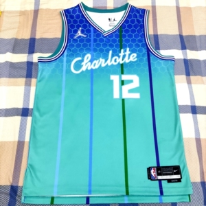 nba颜王凯利乌布雷黄蜂城市版球衣