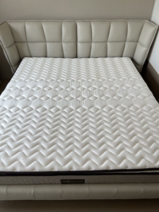 全新慕思乳胶弹簧床垫,现因为需要布置婴儿房,床要处理(看上篇