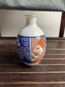 000人付款淘宝日本回流伊万里风格小钵底部西山款两件瓷器包邮口脱金