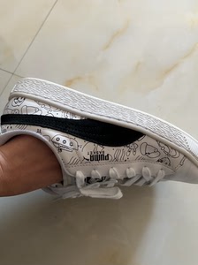 puma彪马塔卡沙联名李现同款涂鸦运动板鞋370125-01