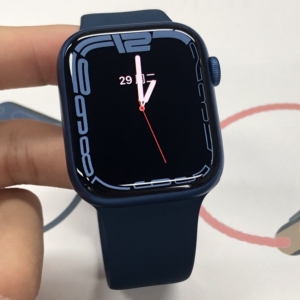 苹果手表7代45mm国行蜂窝版铝合金 98新 iwatch7