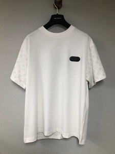 男士短袖lvt恤简约圆领套头