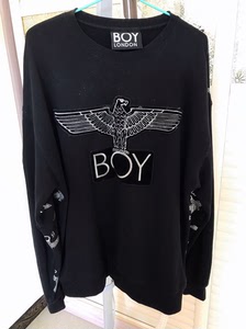 boylondon专柜购买正品卫衣衣服干洗过一次 95新