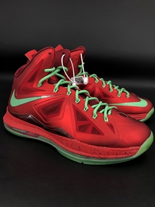 【1161】44码 lebron 10 圣诞 lbj10 詹