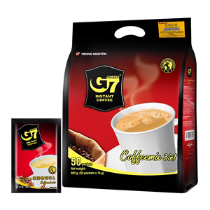 【特卖包邮】越南原装进口中原G7原味速溶咖啡 16g*50包