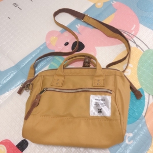 anello 离家出走包包 单肩波士顿小号黄色 香港专柜购入