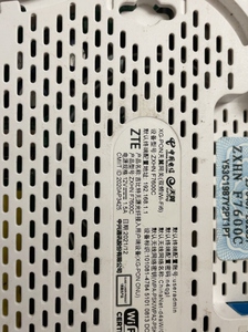 中兴f7600c,xg-pon天翼网关,广西电信光猫.二手有
