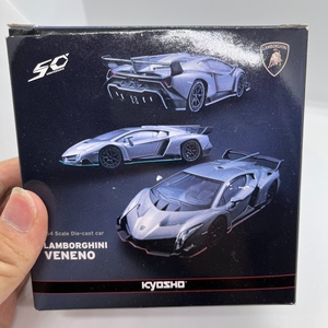 【出】1:64 京商 kyosho 银色 兰博基尼 毒药 l