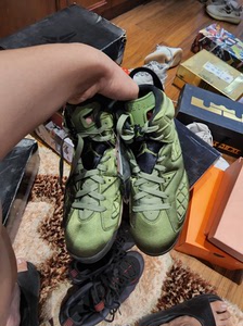 aj6 飞行员夹克 44码 ,全新正品就是鞋底子氧化了