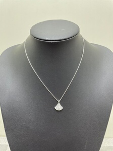 宝格丽满钻扇子项链