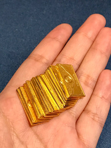 【收】百亿补贴周大福金条5克,足金黄金投资金条,卖家包邮收