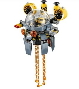 乐高 lego 幻影忍者大电影 70610 胶囊飞行器