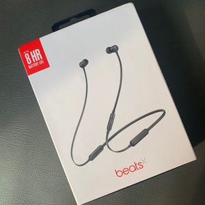 beats x 入耳式耳机beatsx国行十周年桀骜黑红 b
