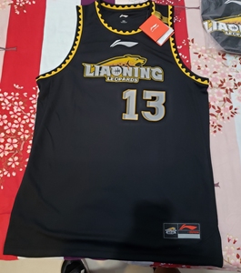 李宁,cba辽宁本钢队球衣,13号郭艾伦,原价299.xxl