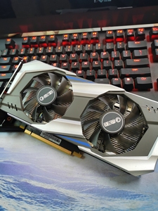 影驰gtx10605g电竞版游戏电脑显卡,成色不错,如图,流
