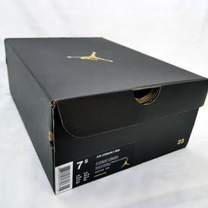 aj鞋盒飞人乔丹黑金23 top3小扣碎小黑金鞋盒