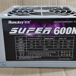 航嘉super600n,额定500w 静音稳定 成色95新