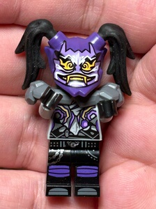 乐高 lego 幻影忍者 人仔 70641 紫外线 含紫色面
