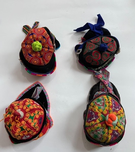 老绣儿童帽纯手工刺绣可diy少数民族特色手工艺品手绣老绣帽子