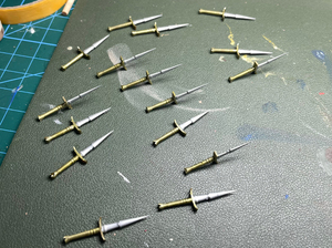 75寸漫威洛基美剧匕首小刀武器