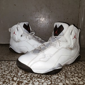 aj7加强版 黑白 白水泥 44码