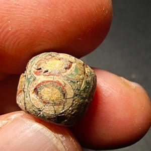 战国老琉璃蜻蜓眼