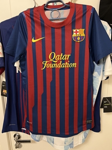 sunny231216330淘宝巴萨球衣,巴塞罗那1112赛季球衣,正版球衣95新