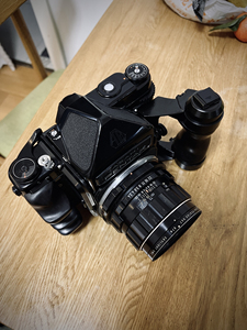 《黑武士》宾得67整套左右手柄纯实木紫光檀手工抛光