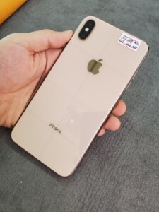 苹果xsmax256g金色全原无拆修爱思全绿边框有一