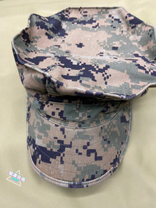 美国usmc海军陆战队八角帽,数码迷彩
