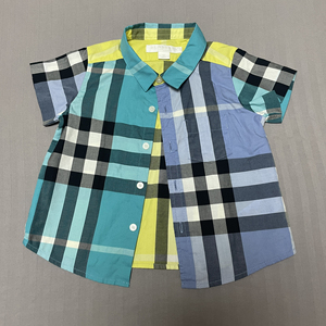 burberry,bbr巴宝莉博柏利婴儿儿童格子衬衫,尺码9