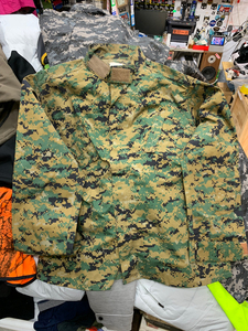 美军数码迷彩acu 战斗服 作训服 方格布(美国杜邦面料 特