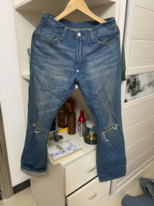 clot 陈冠希 蛇纹 藤蛇 长寿 牛仔裤 w30少呀细码