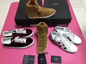 圣罗兰 YSL SLP GVC男女款鞋子，休闲鞋，板鞋，正品