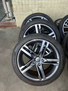 18寸最新款奥迪a4 轮毂带胎 原厂正品拆车