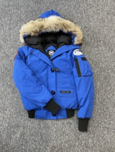 canada goose北极熊限量版加拿大鹅正品飞行服夹克p